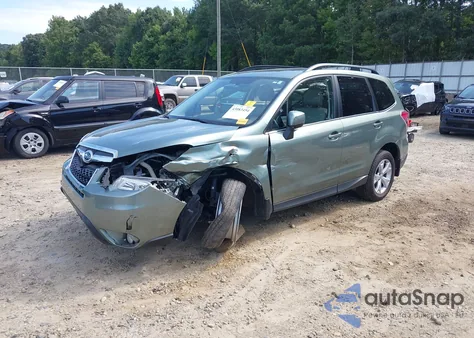 2014 Subaru Forester 2.5I Limited z USA, uszkodzony, nr VIN JF2SJAJC0EH416340